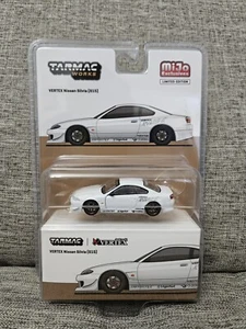 Tarmac Works 1:64 Vertex Nissan Silvia S15 weiß - Bild 1 von 1