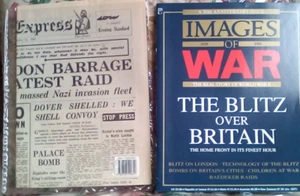b LIBRO BATTLE BRITIAN BLITZ 50 PÁGINAS CON PERIÓDICO ILUSTRADO - Imagen 1 de 3