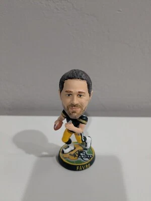Brett Favre Green Bay Packers Mini Cabezas Grandes FOCO Bobblehead Foto 1 de 4