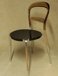 2 Designer-Stühle, Modell Wien von Calligaris, für Kaffeehaus, Bistro, Küche - Bild 1 von 7
