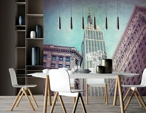 3D Rosa Gebäude C302 Tapete Wandbild Fototapete Abnehmbarer Assaf Frank Zoe - Bild 1 von 11