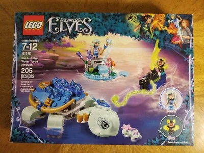 NEW Lego Elves 41191 NAIDA & THE WATER TURTLE AMBUSH~Furi Bat~SEALED~Retired! - Image 1 of 3