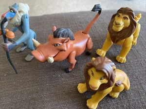 Disney The Lion King Plastic toys action figures Lot Of 4 - Picture 1 of 10