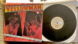 Yellow Man Don't Burn It Down 1988 Shanachie Dancehall Reggae Vinyl - Picture 1 of 2