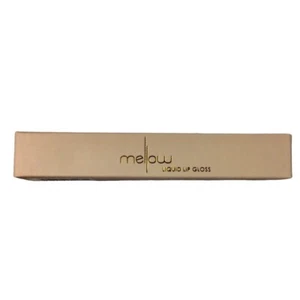 Mellow Cosmetics Lip Gloss in Santorini Peach Non Sticky Full Size 0.1oz 3.2g - Picture 1 of 4