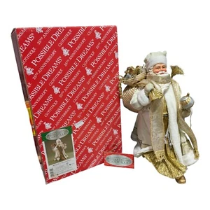 Possible Dreams Clothtique Dept 56 25th Anniversary Silver And Gold RARE 4016723 - Picture 1 of 10