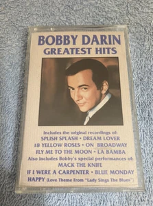 Bobby Darin Greatest Hits Cassette Tape 1990 Curb Records Good Condition - Picture 1 of 6