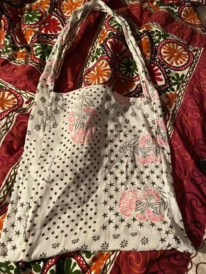 Bolso de Mano Antiguo ANTHROPOLOGIE FREE PEOPLE Sassy Lino Foto 1 de 4