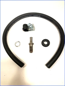 Mustang 1965-66 nuevo kit de manguera de ventilación del eje trasero + tubo de ventilación OEM MONTAJE DE METAL (6 piezas) - Imagen 1 de 2