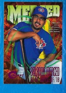ORLANDO MERCED 1997 CIRCA RAVE #37 PARALLEL TORONTO BLUEJAYS #20/150 - Picture 1 of 2