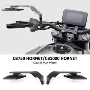 For Honda CB750 Hornet Stealth Max Winglets Rearview Mirrors CB1000 HORNET SP - Picture 1 of 16