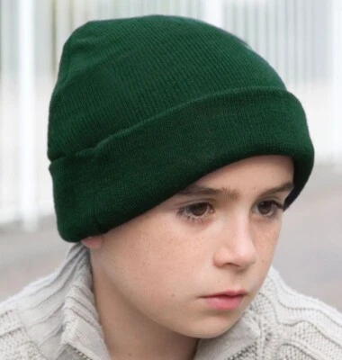 Result Hat Junior Woolly Ski Childrens Kids Beanie Heavy Knit Washable Warm Cap