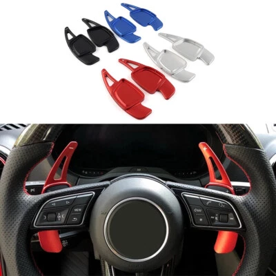 Steering Wheel Shift Paddle Extended Shifter Fit Audi A6 C8 A7 4KA A8 S4 2020 - Image 1 of 4