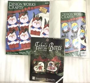 Design Works Crafts For The Needle Christmas Table Silverware Craft Kit Lot NEW - Picture 1 of 7
