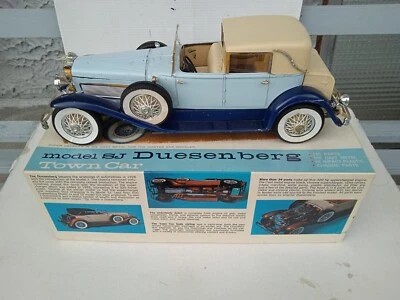 MODELLINO HUBLEY SJ Duesenberg n. 4868 scala 1/18 Kit modello classico - Immagine 1 di 4