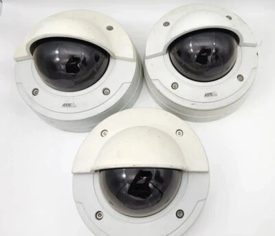 *LOT OF 3* Axis P3363-VE 6MM Outdoor Dome Network Security Surveillance Camera - Image 1 of 4