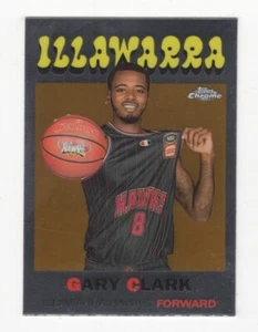 2023/24 TOPPS CHROME NBL BASKETBALL THROWBACK GARY CLARK ILLAWARRA HAWKS - Picture 1 of 1