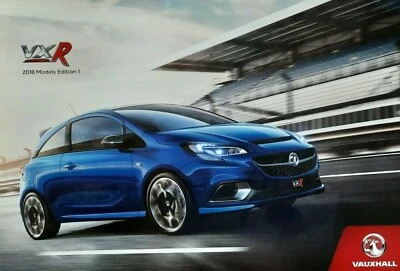2018 VAUXHALL VXR car sales brochure. UK auto catalogue Corsa & GTC - VERY RARE! - Image 1 of 4