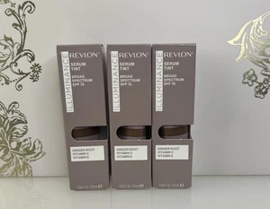 Revlon Illuminance Serum Tint Color: Soft Nutmeg 601 Size 0.94 oz Lot Of (3) - Picture 1 of 14