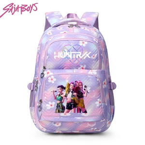 K Star Demons Hunters Backpack Waterproof Schoolbag Large-Capacity Bookbag - Picture 1 of 18