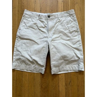 Stafford Prep Men’s Khali Shorts 36 cotton pockets front zip flat front  - Image 1 of 4