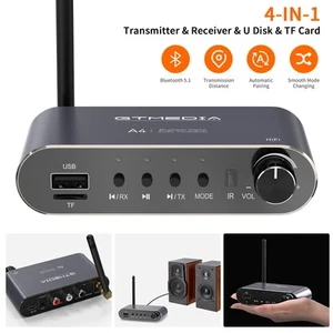 Bluetooth Audio Adapter AUX Kabelloser Multifunktional Bluetooth 5.1 Empfänger - Bild 1 von 19