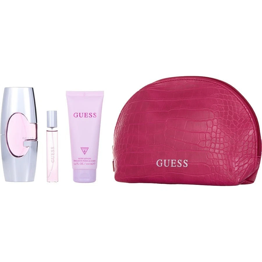 Conjunto de presente Guess feminino spray rosa fragrâncias 085715329363 - Imagem 1 de 1
