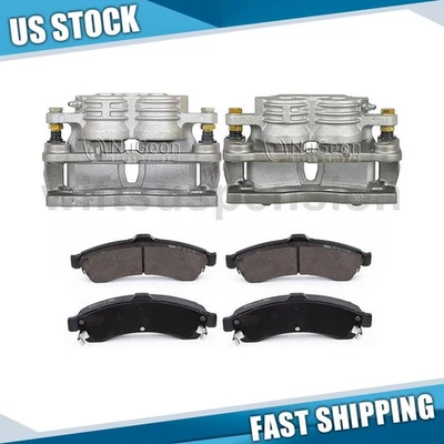 Pinzas de freno delanteras pastillas de freno de cerámica para Chevrolet SSR 2003-2005 Foto 1 de 4