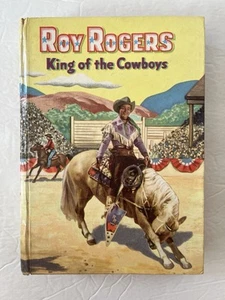ROY ROGERS King Of The Cowboys By Cole Fannin 1956 Hardcover Vintage - Picture 1 of 13