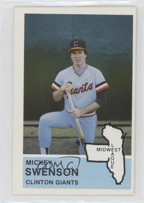 1982 Fritsch Midwest League Stars of Tomorrow Mickey Swenson #238 - Image 1 of 2