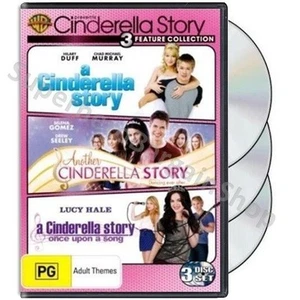 A Cinderella Story Movie Collection (DVD, 3-Disc) Region 4 (Hilary Duff) SEALED - Picture 1 of 5