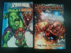 Marvel The Invincible Iron Man Vol 1 : Five Nightmares 2014 & Spiderman, Hulk Iron - Photo 1/17