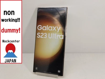 【¡Ficticio!】 Teléfono celular Samsung Galaxy S23 Ultra (color blanco) no funciona Foto 1 de 2