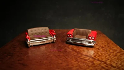 1/64 比例复古汽车前沙发-客厅双座微型装饰 — 第 1/4 张图片