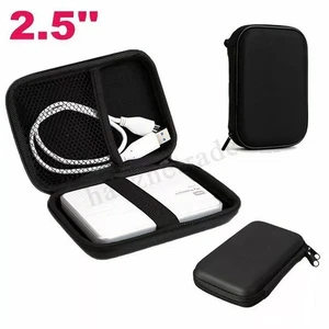 Case Drive Seagate Disk Hard Pouch WD Zipper Bag For Black HDD 2.5" Protection - Zdjęcie 1 z 7