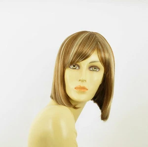Perruque femme courte blond foncé méché blond clair BRENDA F27613 - Imagen 1 de 9