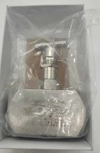 SS-8GUF16 SWAGELOK 1" SERVICE NEEDLE VALVE NEW FACTORY SEALED BAG - Picture 1 of 10