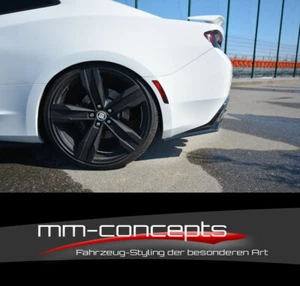 Diffusore coppa attacchi laterali NERO Chevrolet Camaro 6TH PH I 2SS US Rear Flaps  - Foto 1 di 7