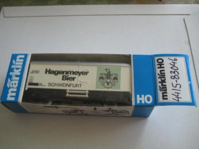 Marklin HO 4415-83046 DB Hagenmeyer Bier Schweinfurt Kuhlwagen - LNIB - Photo 1/4