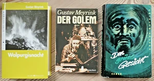 Gustav Meyrink 3 Bücher DAS GRÜNE GESICHT Bauer 1963 DER GOLEM & WALPURGISNACHT - Imagen 1 de 10