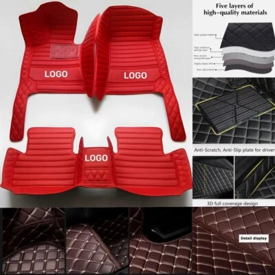 Alfombrillas de coche personalizadas impermeables para BMW M1 M2 M3 M4 M5 M6 Foto 1 de 4