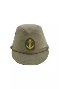 Zweiter Weltkrieg japanische IJN marineblau dritter Typ EM Feldkappe khaki Größe: M - Bild 1 von 2