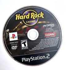 Hard Rock Casino (Sony PlayStation 2 PS2, 2006) Game Tested, Working