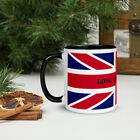 LONG LIVE THE KING MUG - ceramic coffee cup - british national flag Charles III.