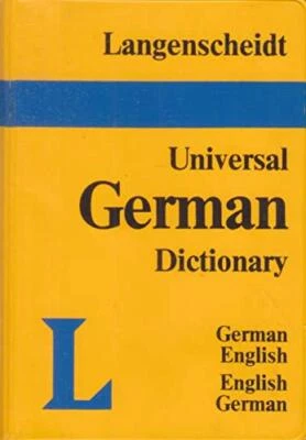 Langenscheidt Universal German Dictionary: German-English, English-... Paperback - Image 1 of 2