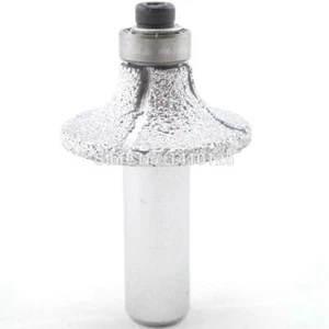 Diamond BRAZED Profile Wheel 10 mm 3/8" inch Head Radius Router Bit Bullnose - Picture 1 of 6