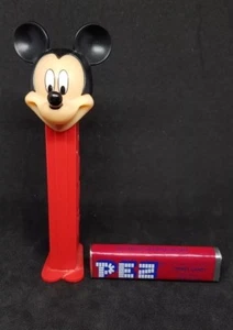 Vintage Walt Disney Mickey Mouse Pez Dispenser China with feet - Picture 1 of 8