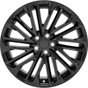 4 Wheels 20" Replica LX58 20x8 5x114.3 Black 30ET 60.1CB (LX58-20080-5450-30B) - Picture 1 of 3