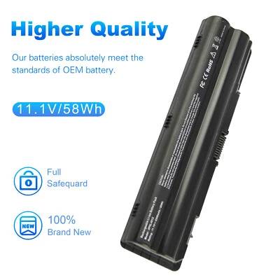 6Cell Laptop Battery for Dell XPS 14 15 17 L502x L702x JWPHF J70W7 R795X WHXY3 - Image 1 of 4
