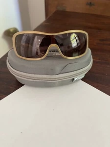 Zeal Optics Polarized Airstream  AS1 PGY Gold/Tan Sunglasses - Vinatge - Picture 1 of 4